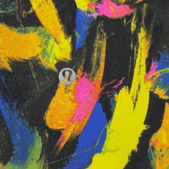 Lululemon Wunder Train High-Rise Tight 25"  Size 8 In Undertone Black Multi - Picture 7 of 8